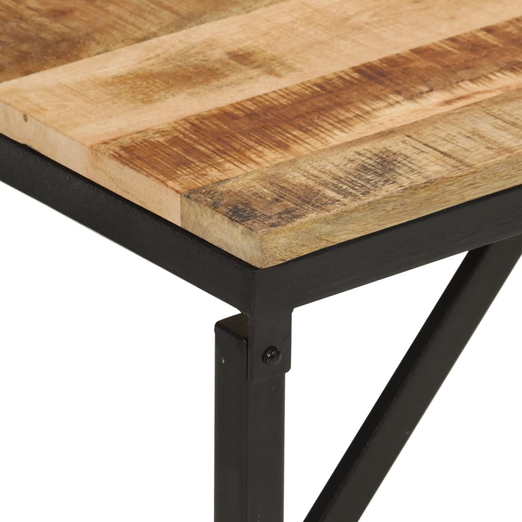 Benk 160x35x46 cm heltre mango