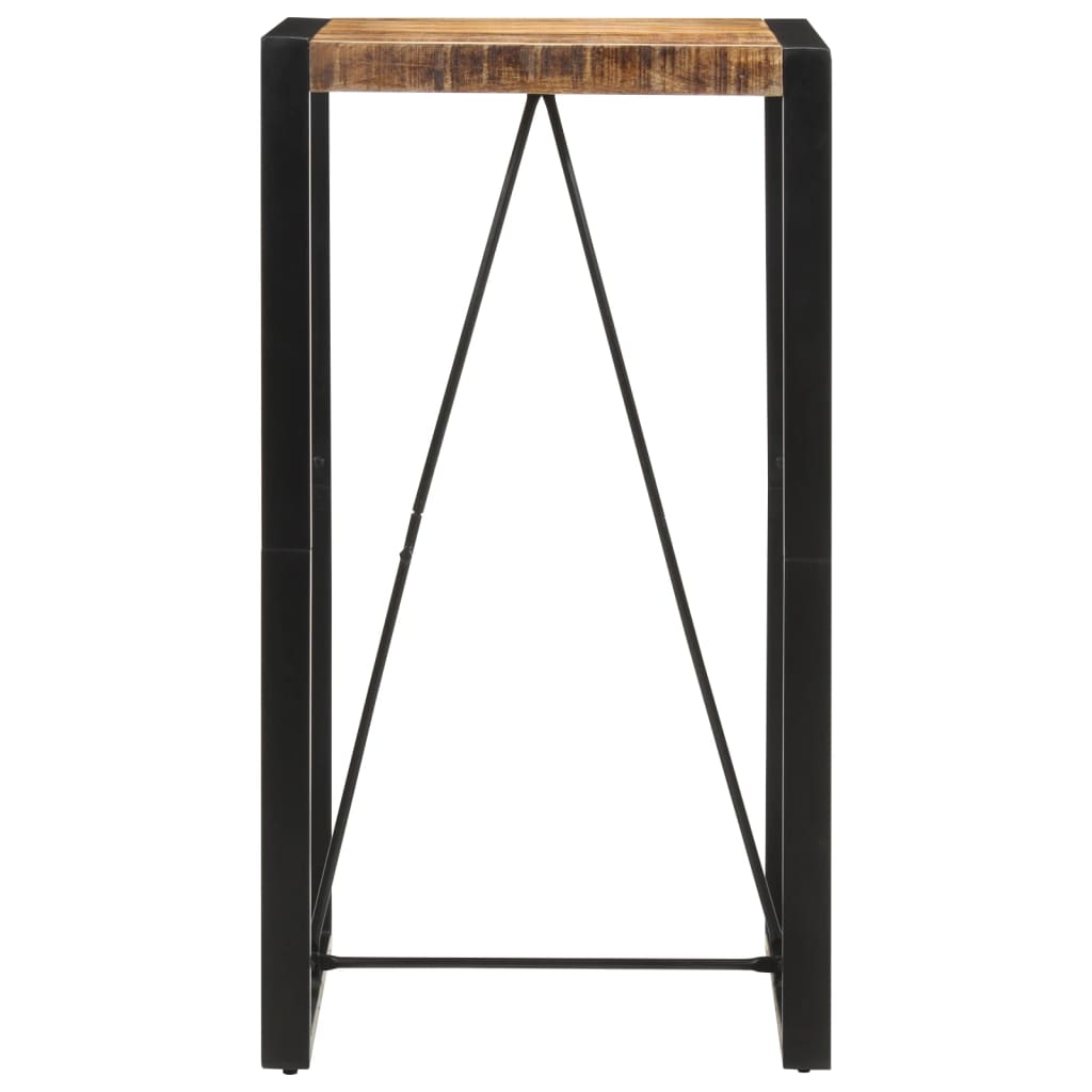 Barbord 60x55x110 cm grovt heltre mangotre