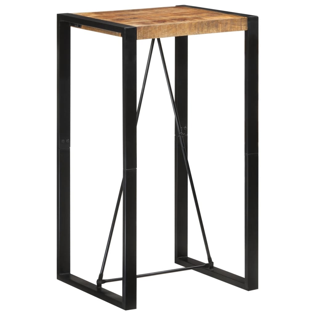 Barbord 60x55x110 cm grovt heltre mangotre