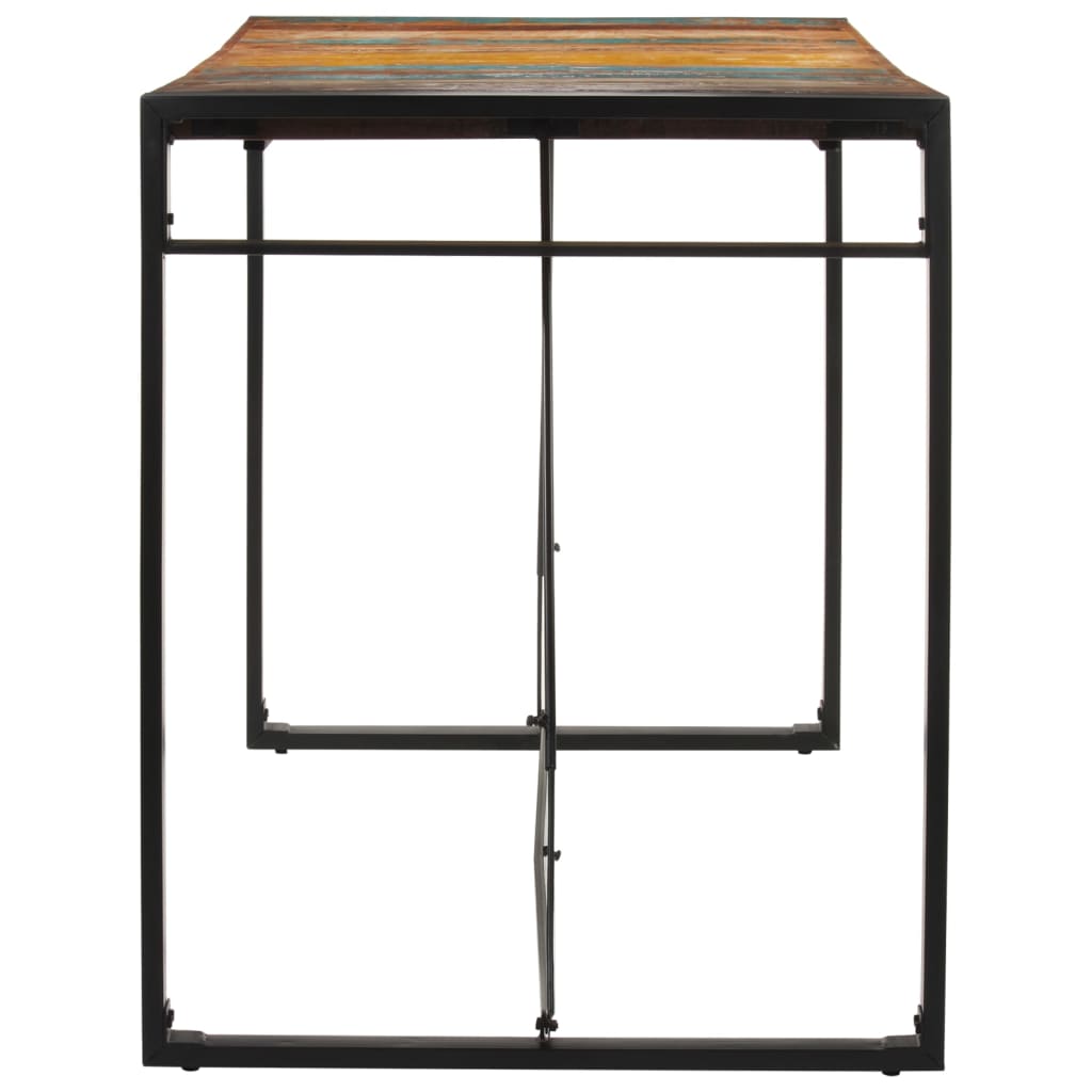 Barbord 175x90x110 cm gjenvunnet heltre