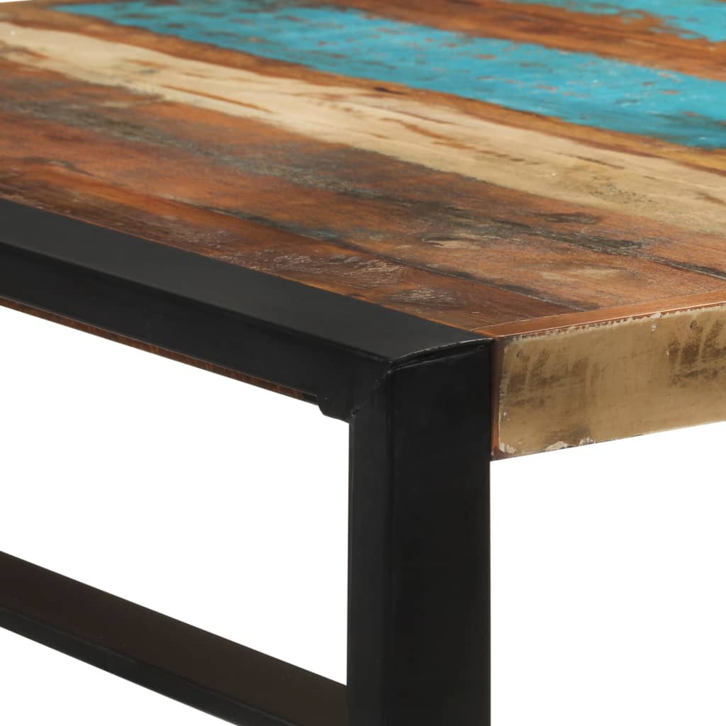 Barbord 175x90x110 cm gjenvunnet heltre