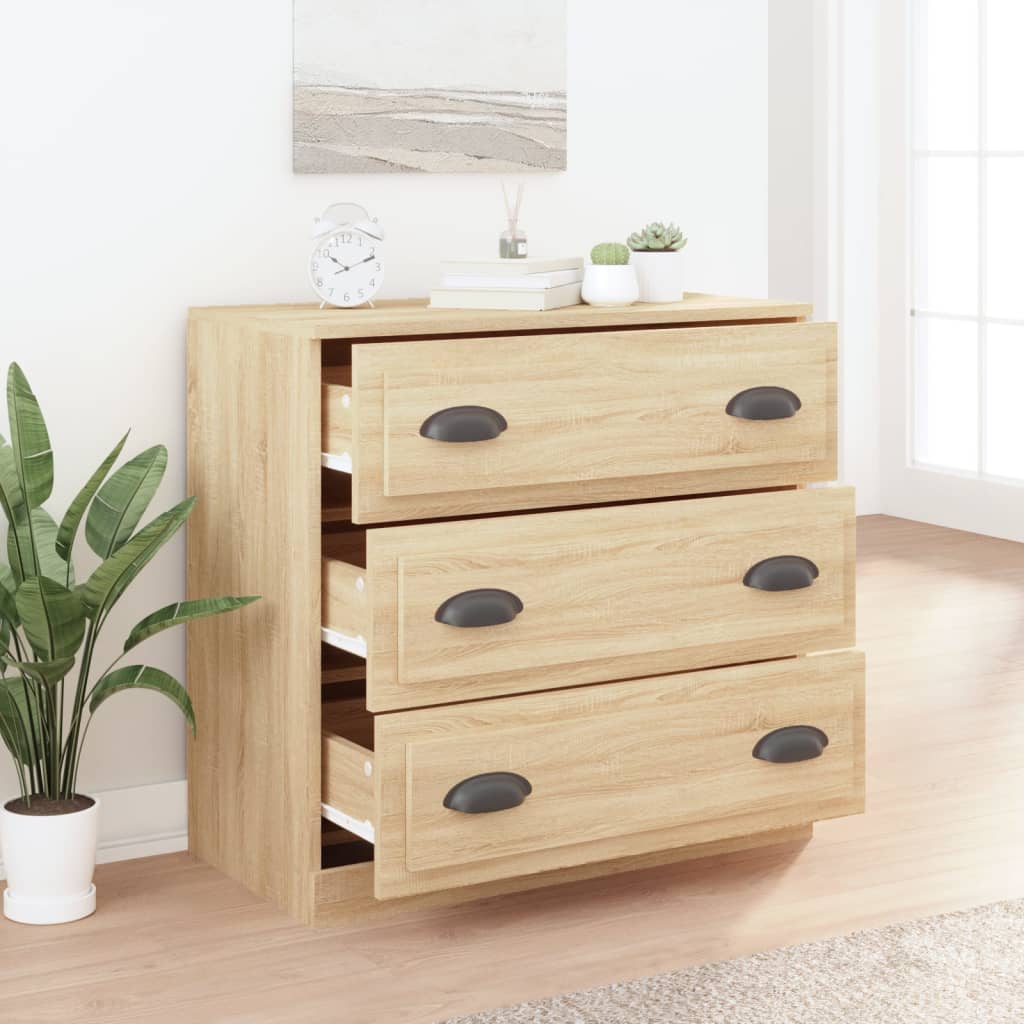 Skjenk sonoma eik 70x35,5x67,5 cm konstruert tre