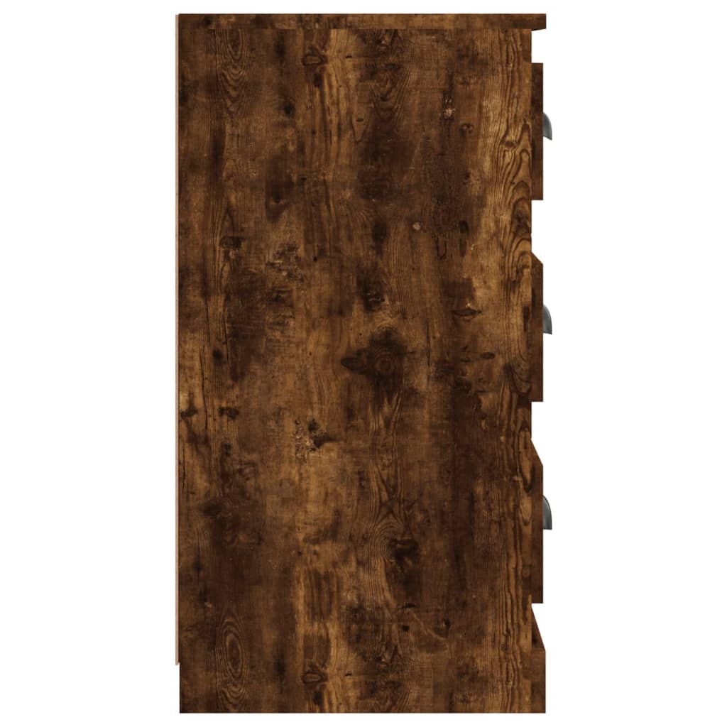 Skjenk røkt eik 70x35,5x67,5 cm konstruert tre
