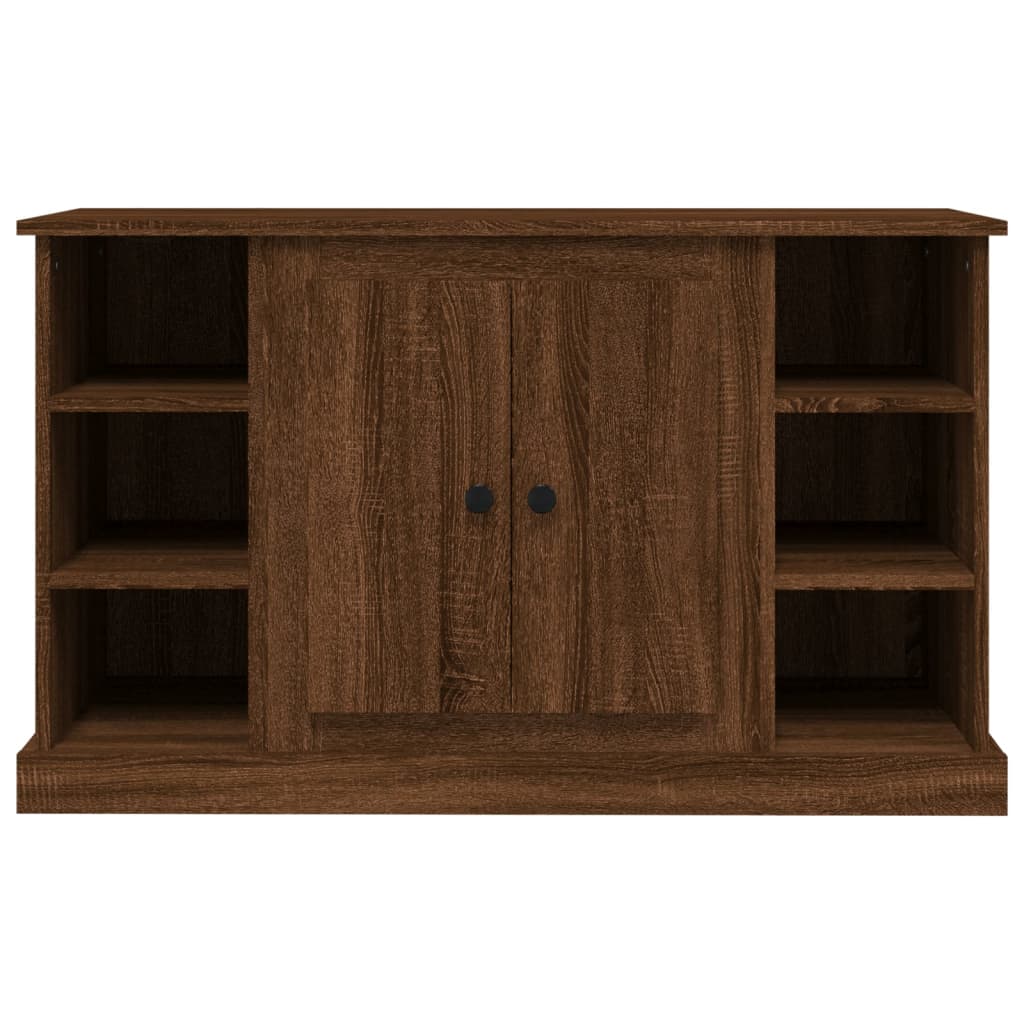 Skjenk brun eik 100x35,5x60 cm konstruert tre
