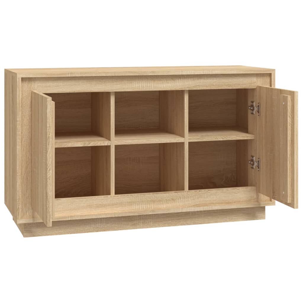 Skjenk sonoma eik 102x35x60 cm konstruert tre