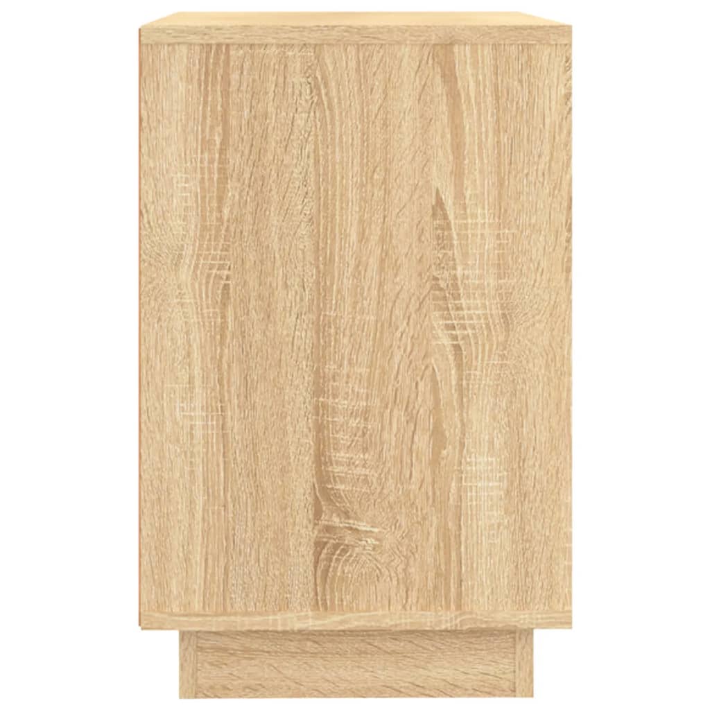 Skjenk sonoma eik 102x35x60 cm konstruert tre