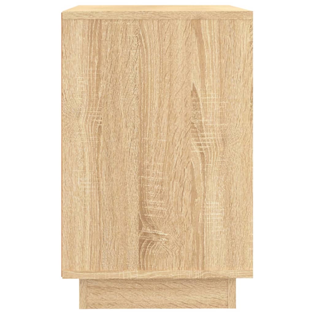 Skjenk sonoma eik 102x35x55 cm konstruert tre