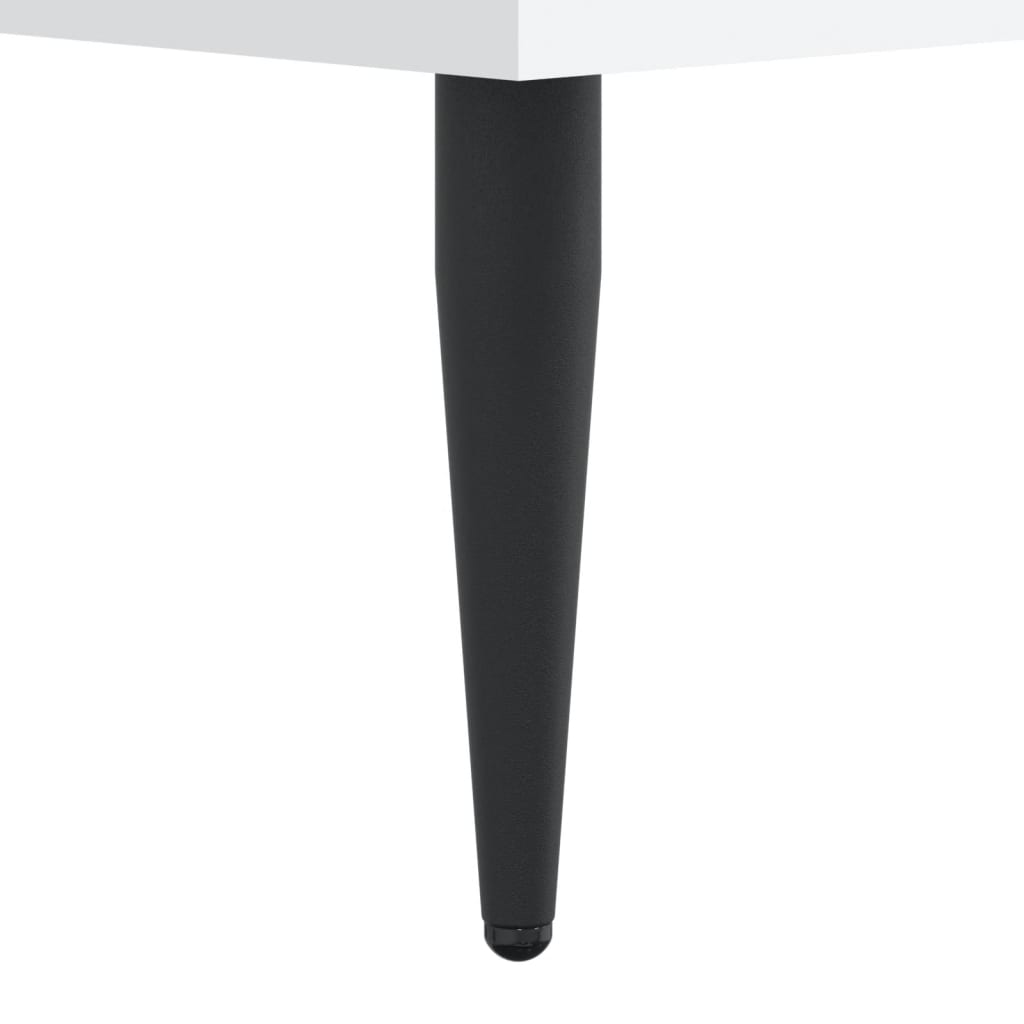 Sengeramme hvit 120x200 cm konstruert tre