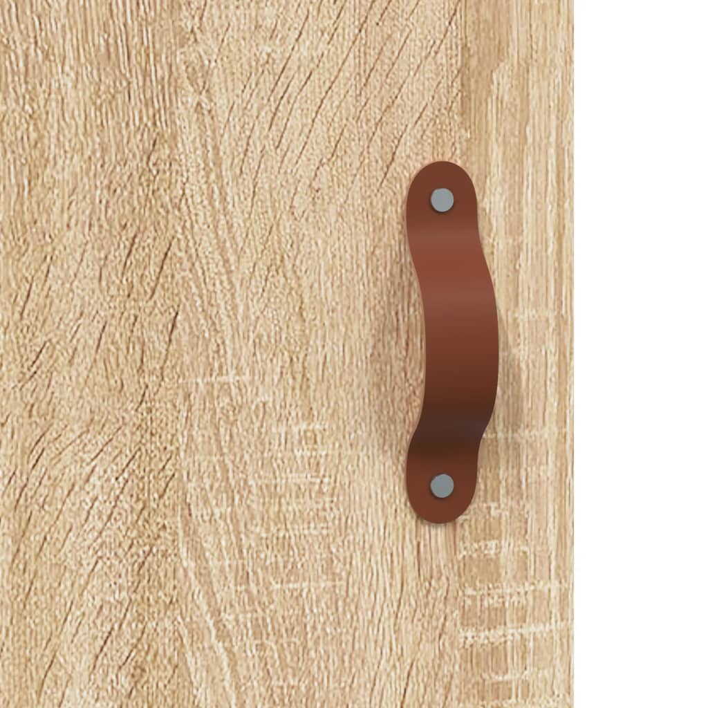 Skjenk sonoma eik 69,5x34x90 cm konstruert tre