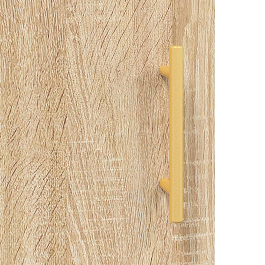 Skjenk sonoma eik 69,5x34x90 cm konstruert tre