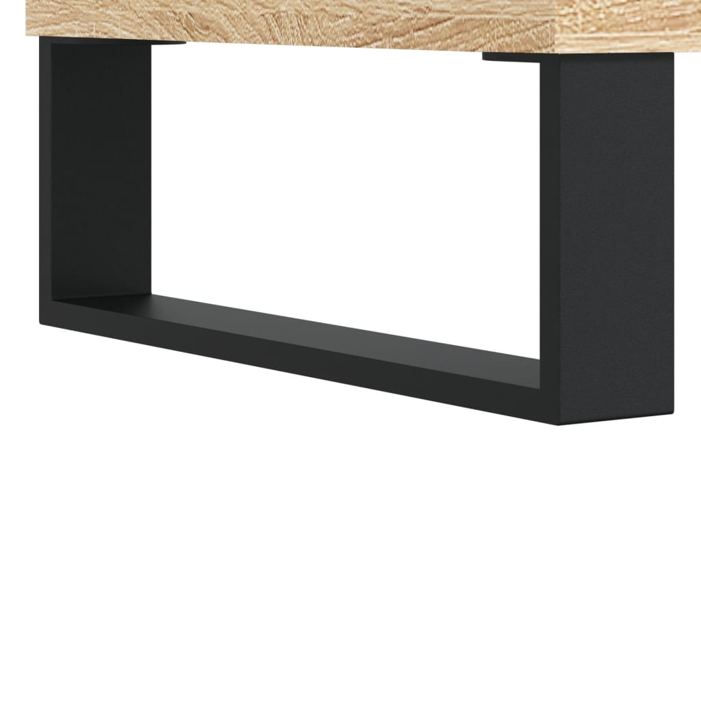 Skjenk sonoma eik 34,5x34x90 cm konstruert tre