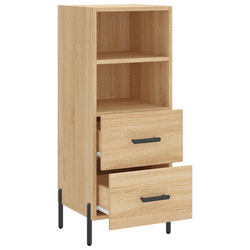 Skjenk sonoma eik 34,5x34x90 cm konstruert tre