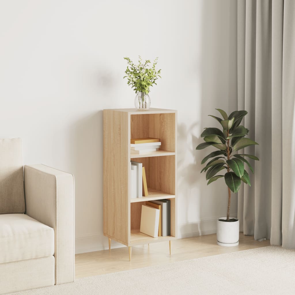 Skjenk sonoma eik 34,5x32,5x90 cm konstruert tre
