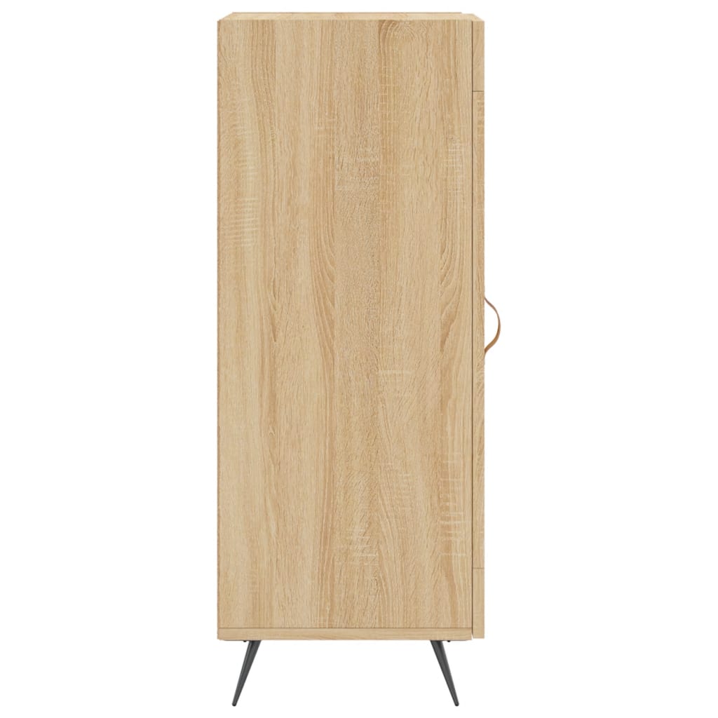 Skjenk sonoma eik 34,5x34x90 cm konstruert tre