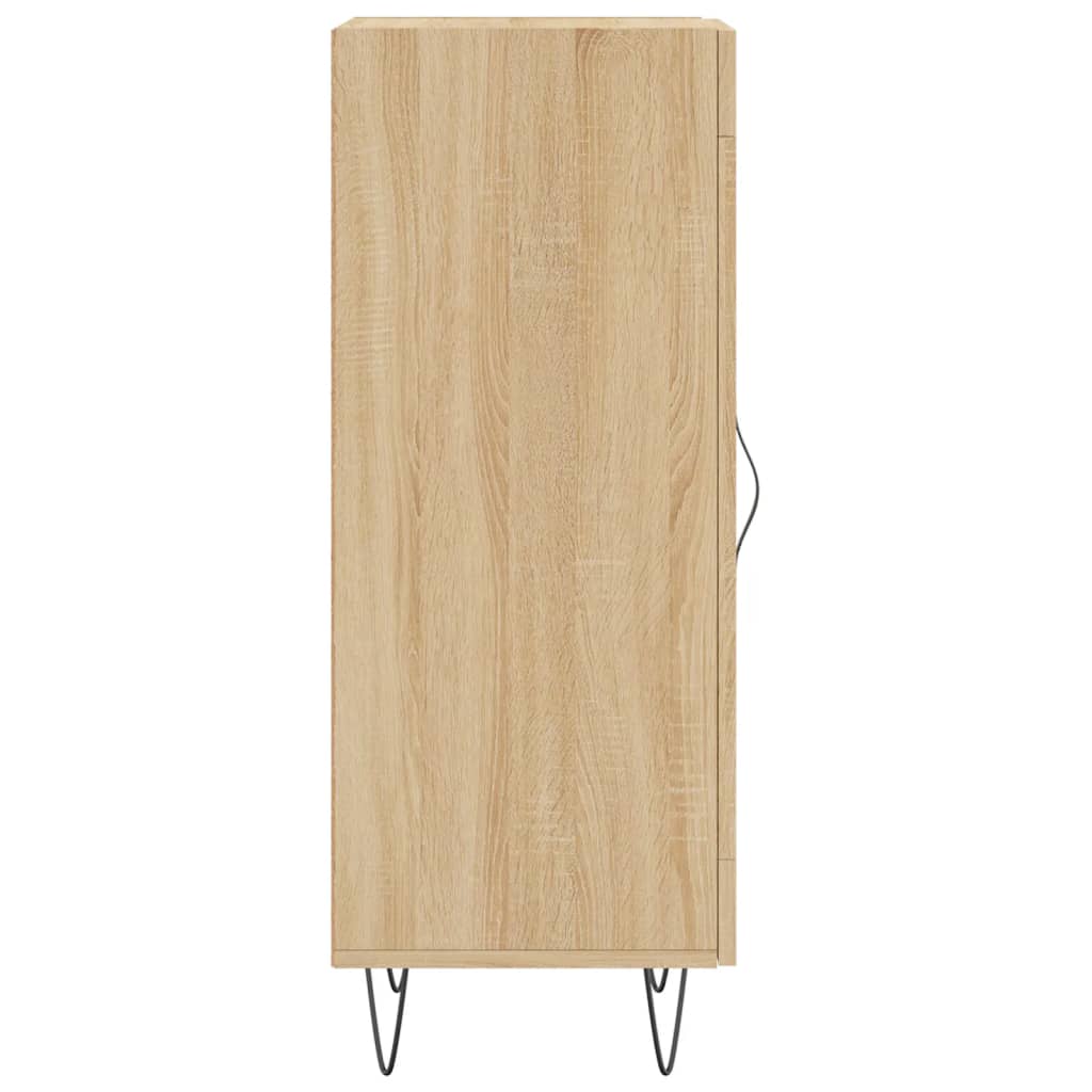 Skjenk sonoma eik 34,5x34x90 cm konstruert tre