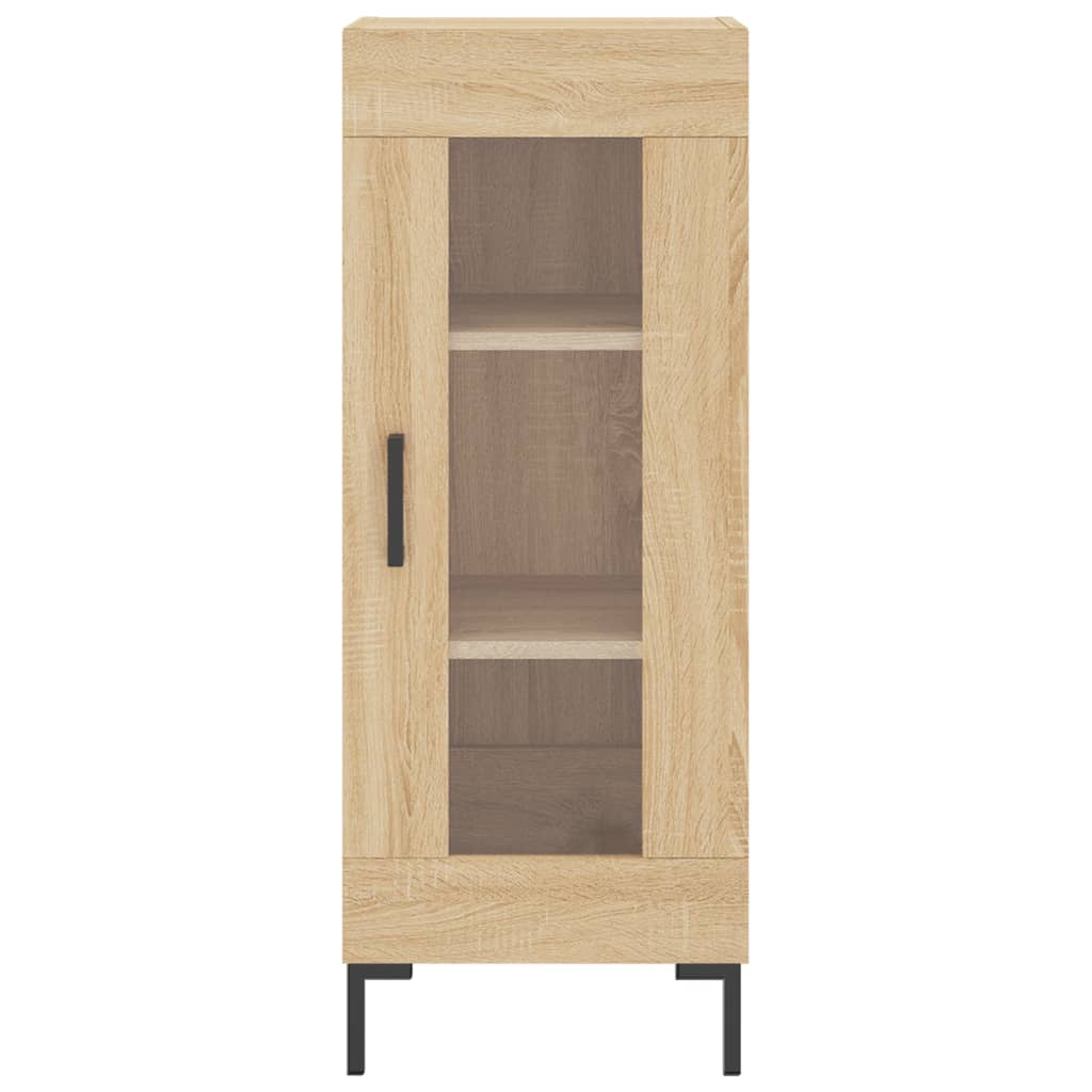 Skjenk sonoma eik 34,5x34x90 cm konstruert tre
