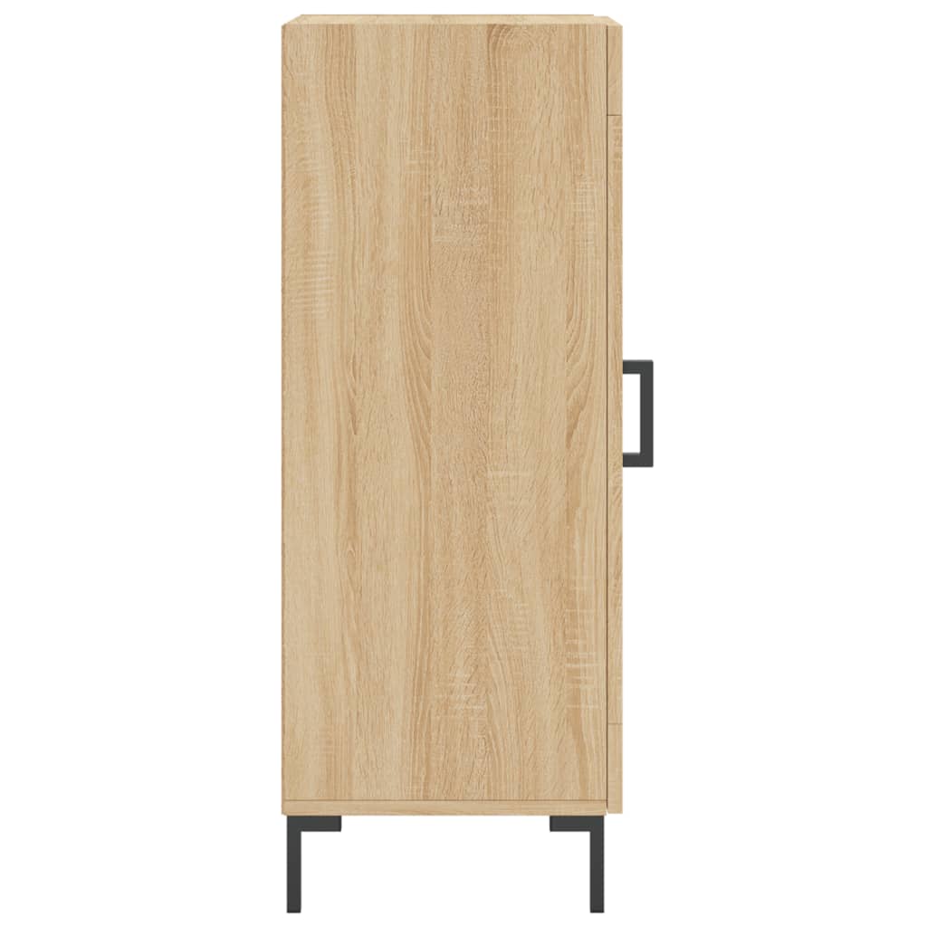 Skjenk sonoma eik 34,5x34x90 cm konstruert tre