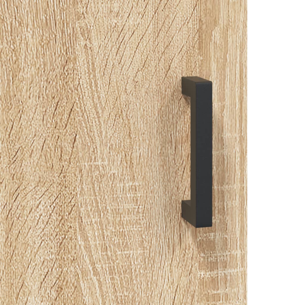 Skjenk sonoma eik 34,5x34x90 cm konstruert tre