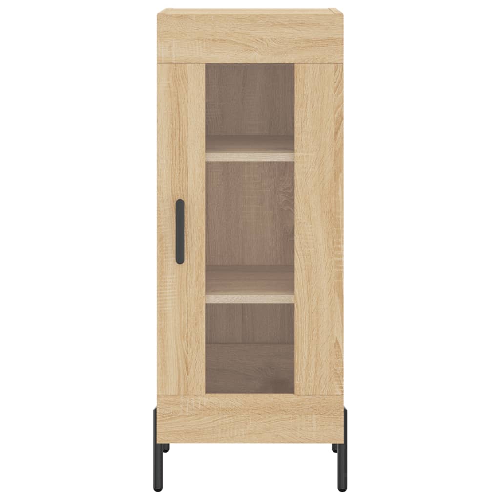 Skjenk sonoma eik 34,5x34x90 cm konstruert tre