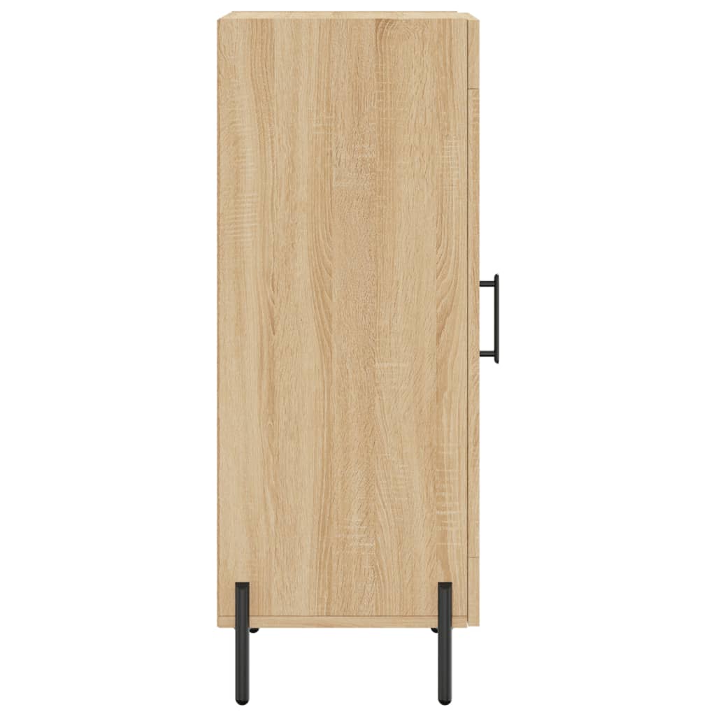 Skjenk sonoma eik 34,5x34x90 cm konstruert tre