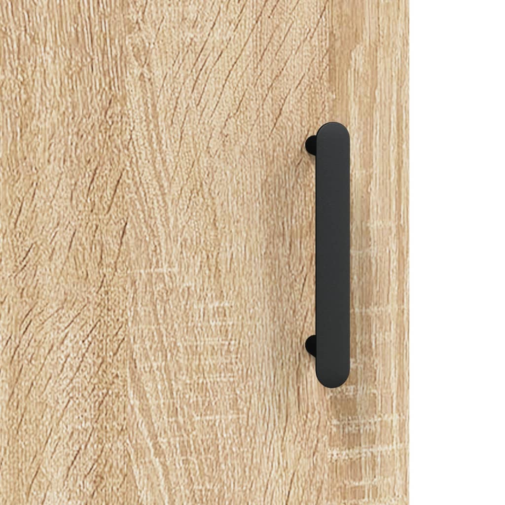 Skjenk sonoma eik 34,5x34x90 cm konstruert tre