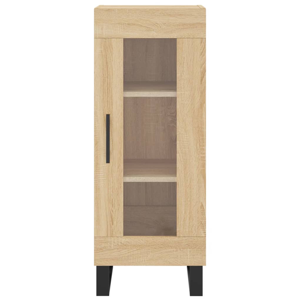 Skjenk sonoma eik 34,5x34x90 cm konstruert tre