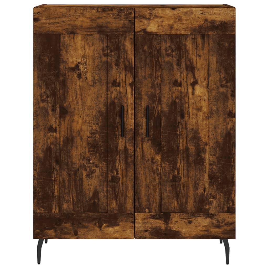 Skjenk røkt eik 69,5x34x90 cm konstruert tre