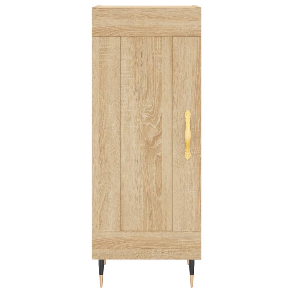 Skjenk sonoma eik 34,5x34x90 cm konstruert tre