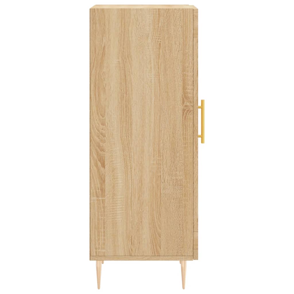 Skjenk sonoma eik 34,5x34x90 cm konstruert tre