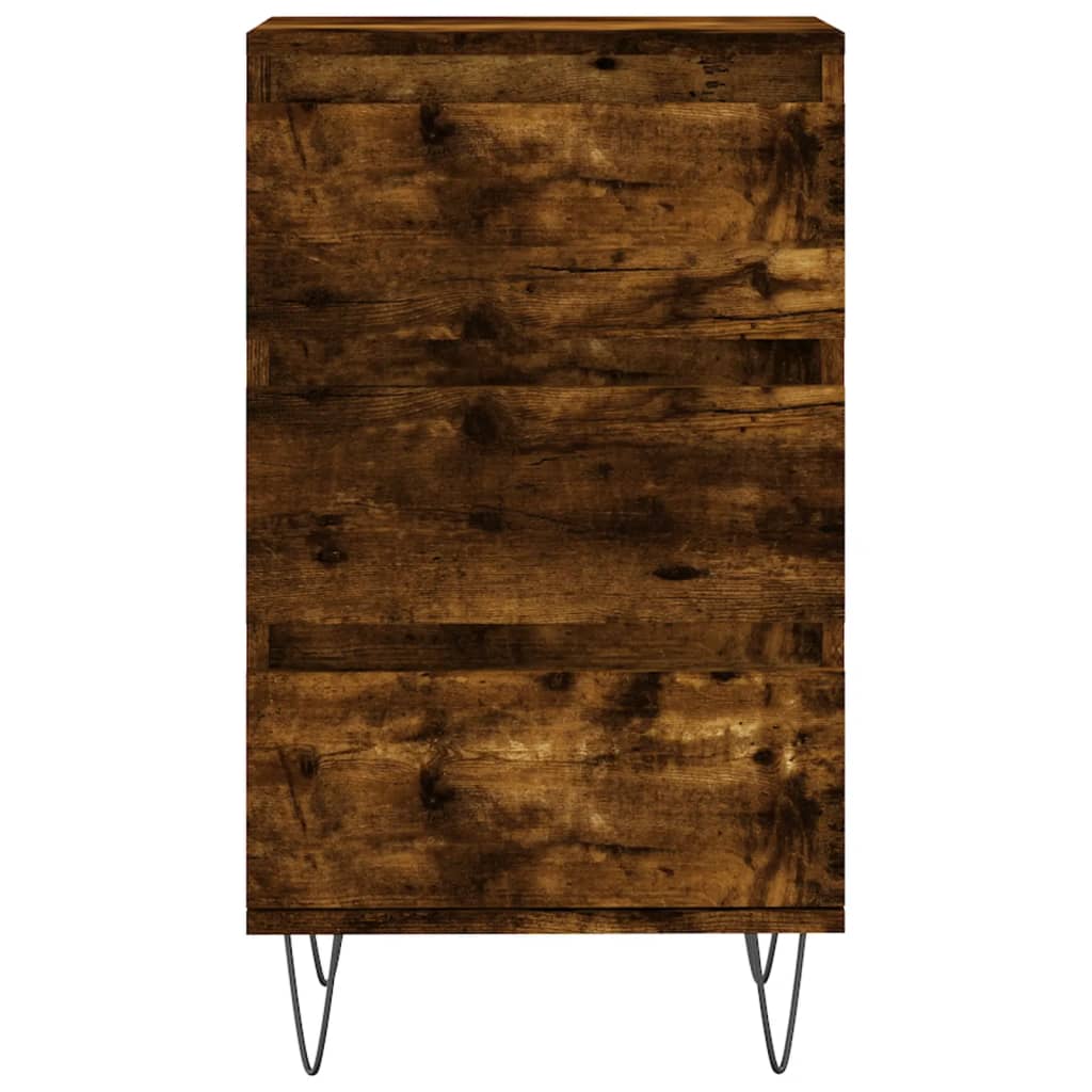 Skjenk røkt eik 40x35x70 cm konstruert tre