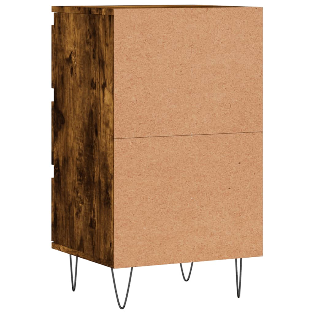 Skjenk røkt eik 40x35x70 cm konstruert tre