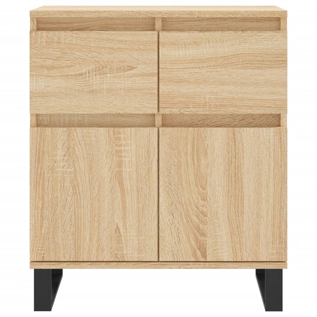 Skjenk sonoma eik 60x35x70 cm konstruert tre