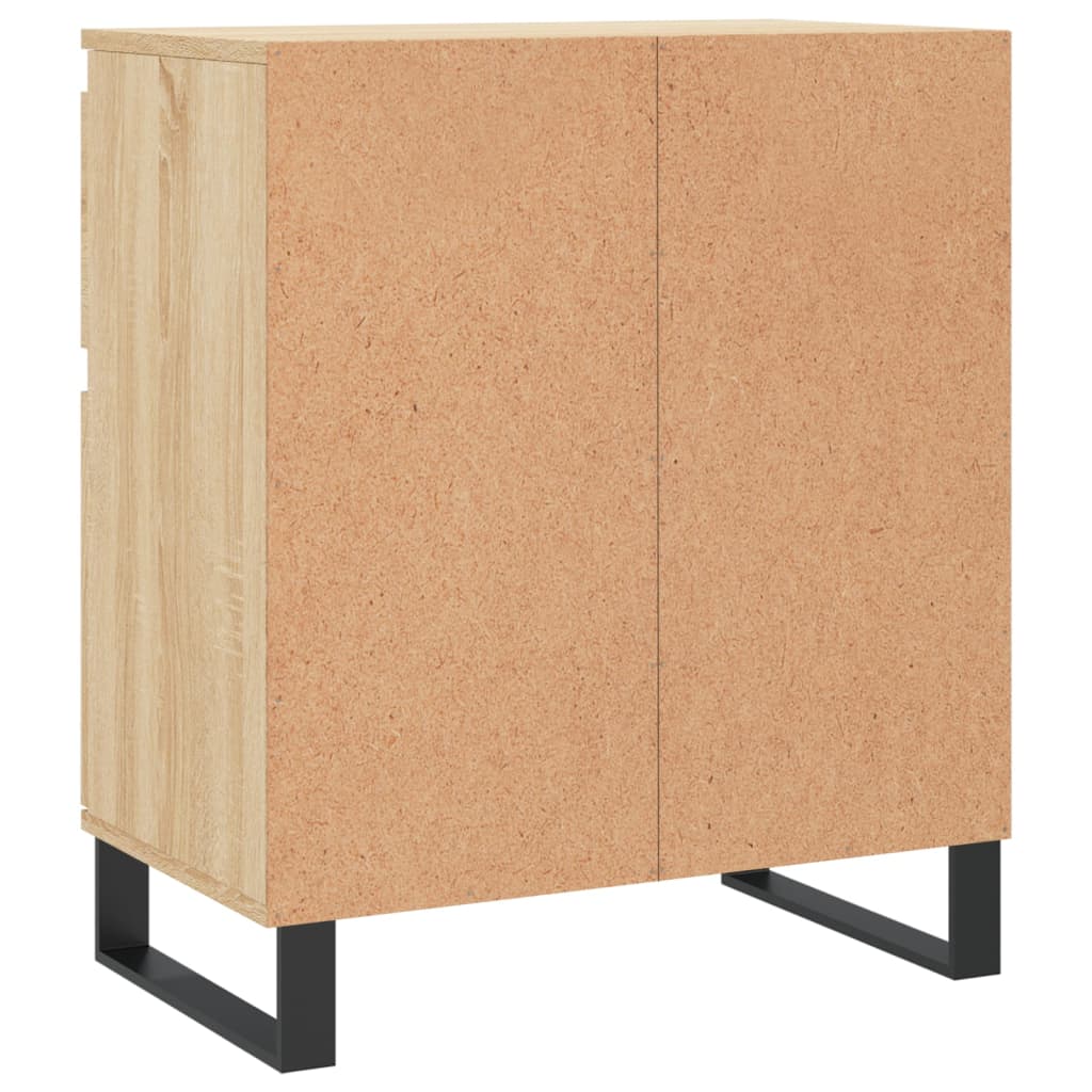 Skjenk sonoma eik 60x35x70 cm konstruert tre