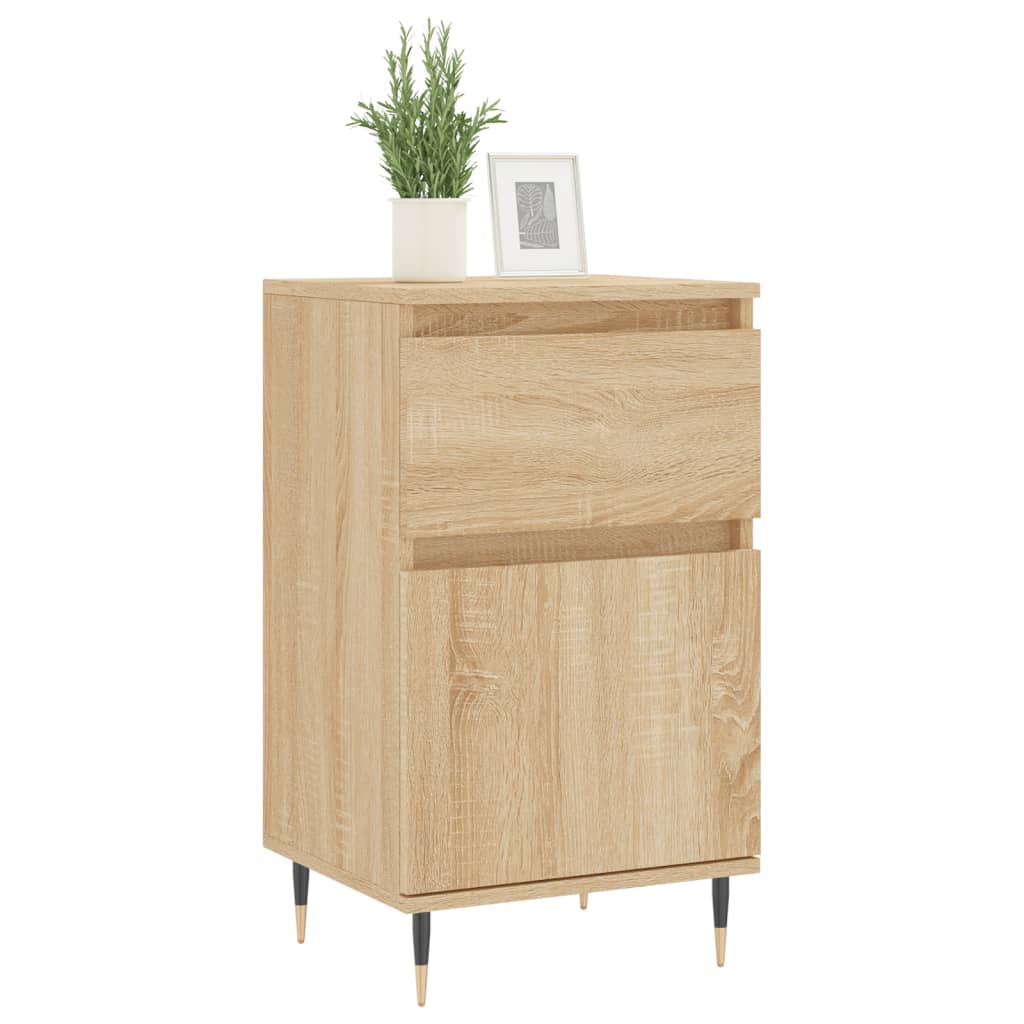 Skjenk sonoma eik 40x35x70 cm konstruert tre