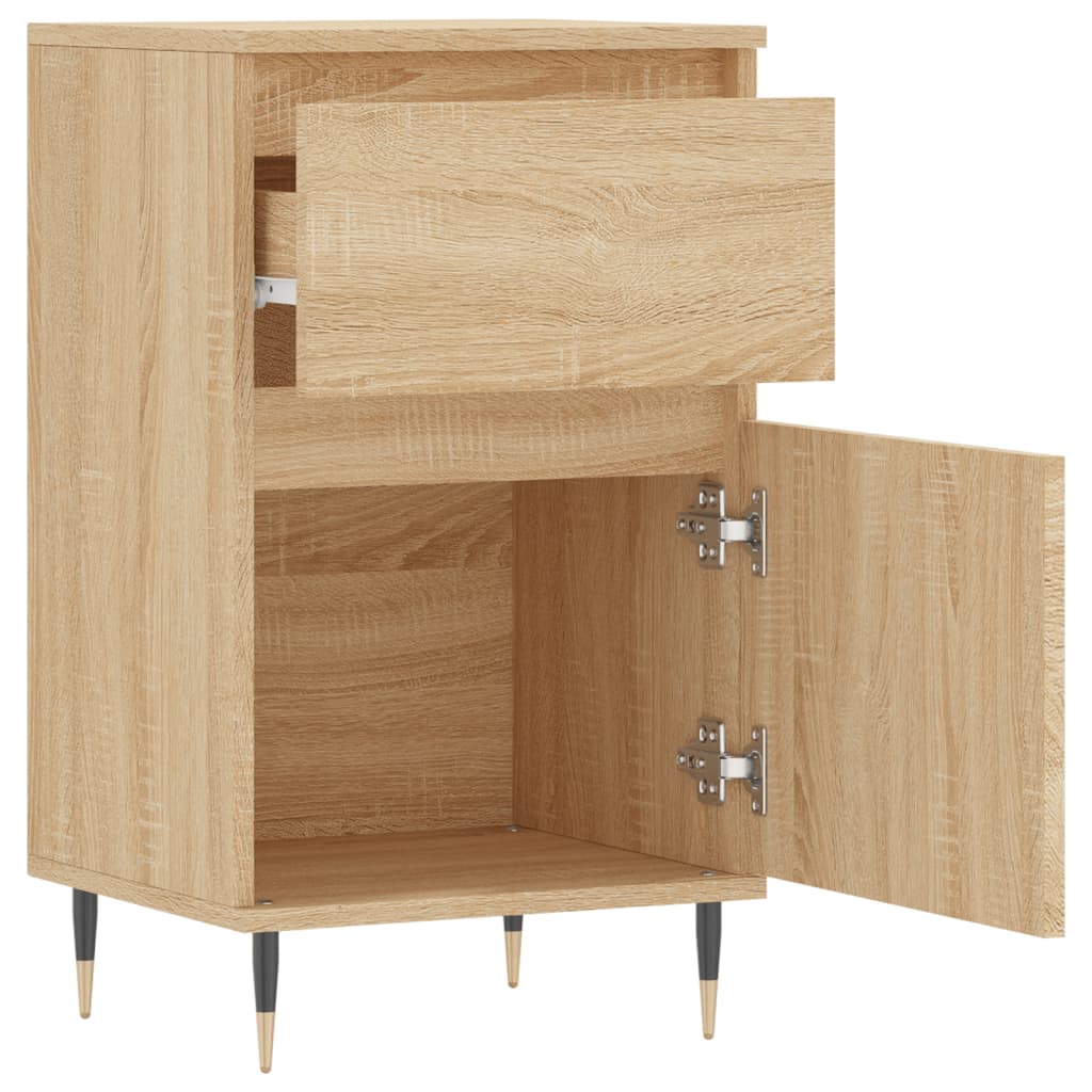 Skjenk sonoma eik 40x35x70 cm konstruert tre