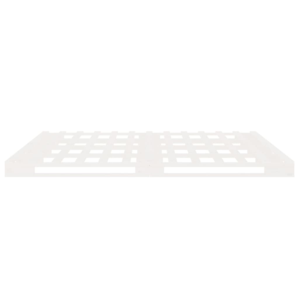 Sengeramme hvit 120x190 cm heltre furu Small Double