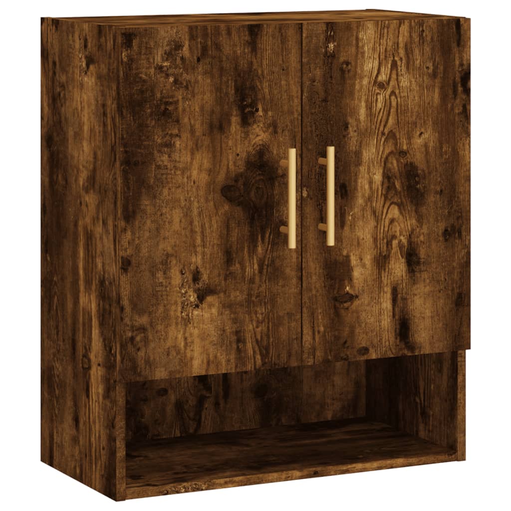 Veggskap røkt eik 60x31x70 cm konstruert tre
