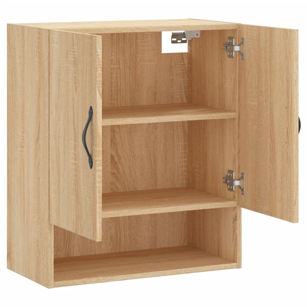 Veggskap sonoma eik 60x31x70 cm konstruert tre