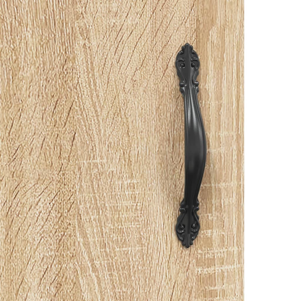 Veggskap sonoma eik 60x31x70 cm konstruert tre