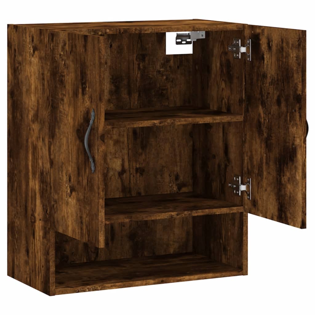 Veggskap røkt eik 60x31x70 cm konstruert tre