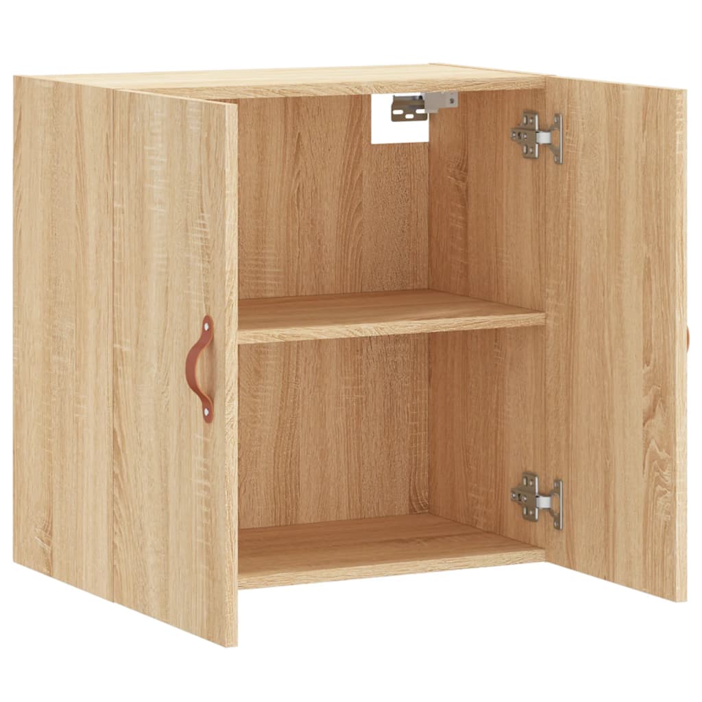 Veggskap sonoma eik 60x31x60 cm konstruert tre