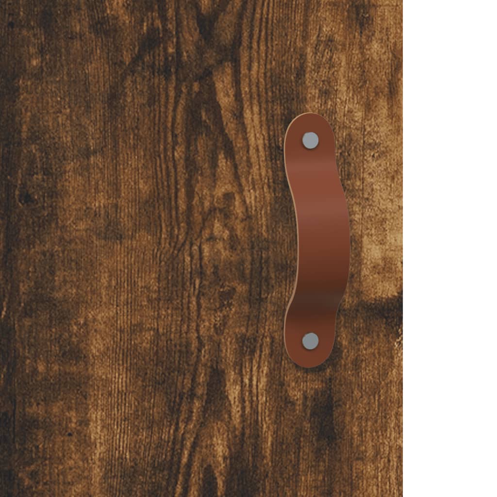 Veggskap røkt eik 60x31x60 cm konstruert tre