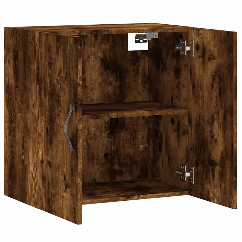 Veggskap røkt eik 60x31x60 cm konstruert tre