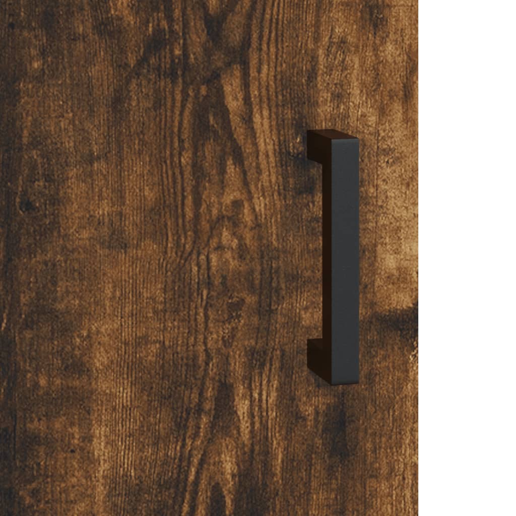 Veggskap røkt eik 60x31x60 cm konstruert tre