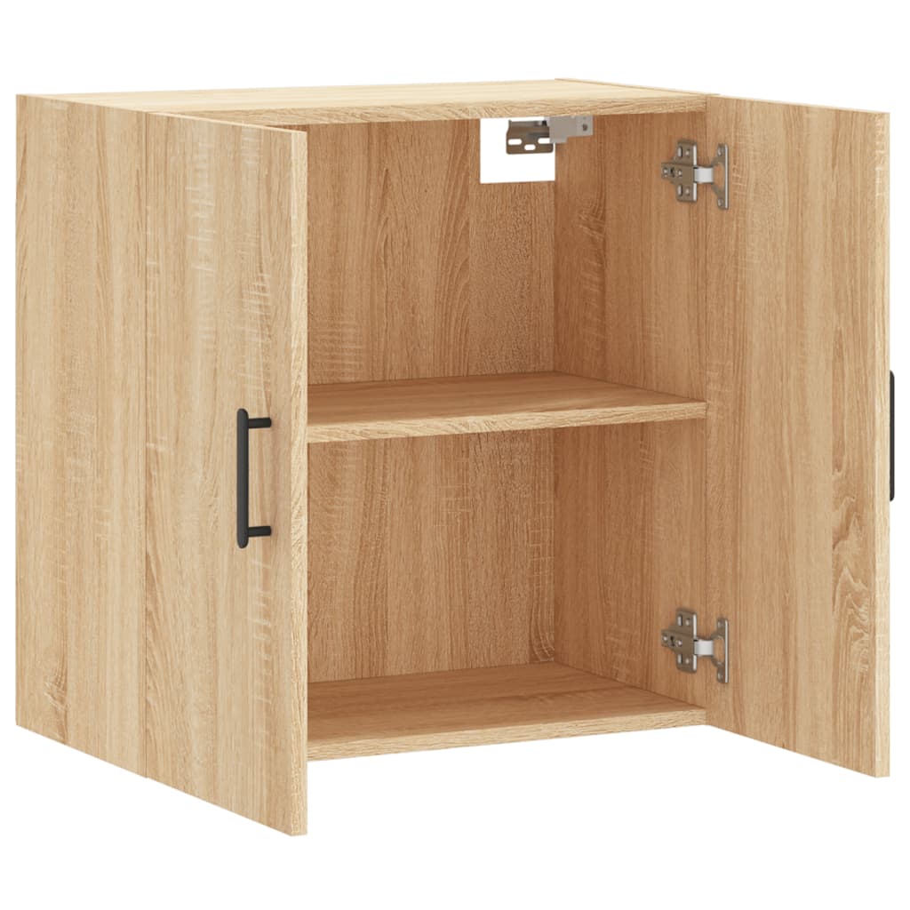 Veggskap sonoma eik 60x31x60 cm konstruert tre