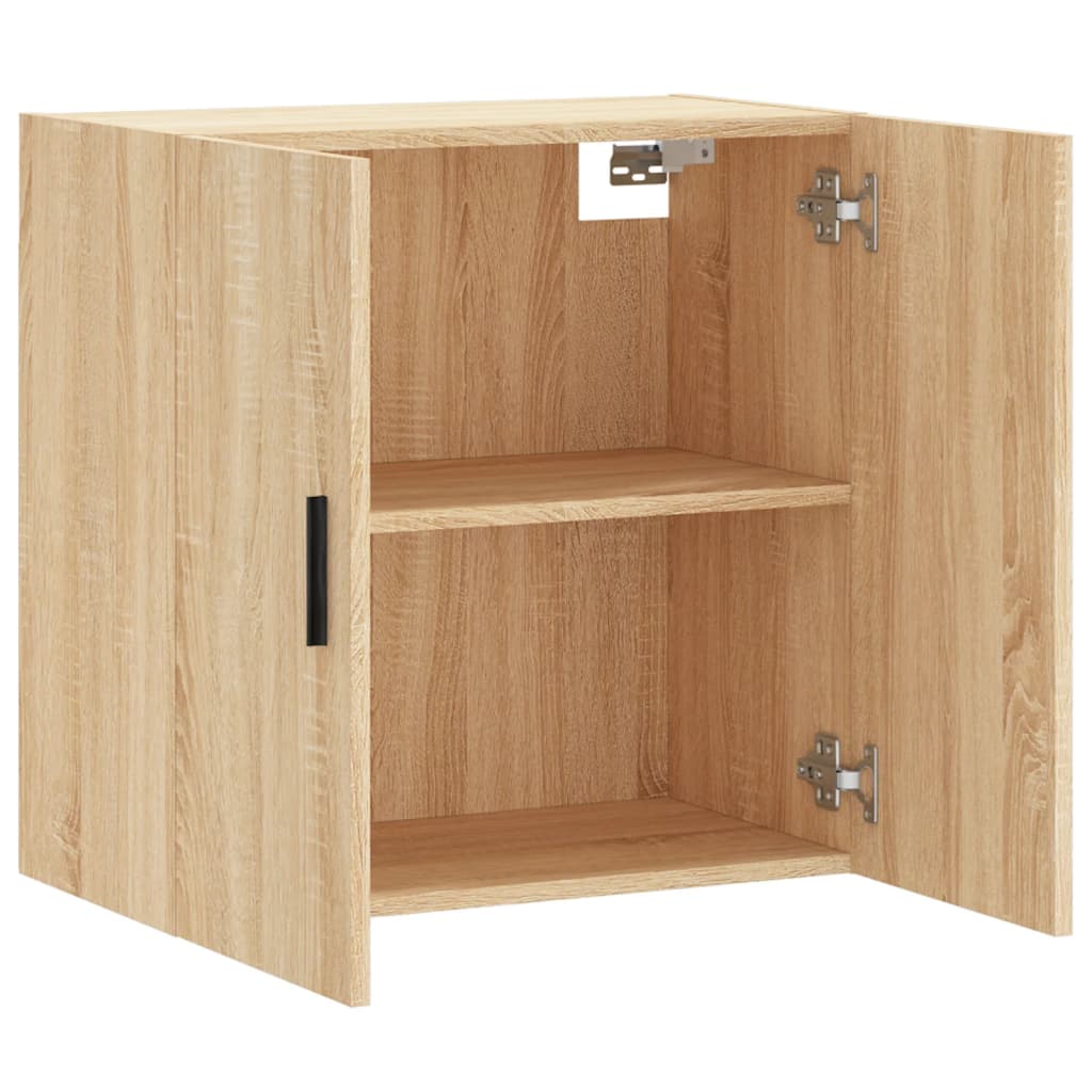 Veggskap sonoma eik 60x31x60 cm konstruert tre