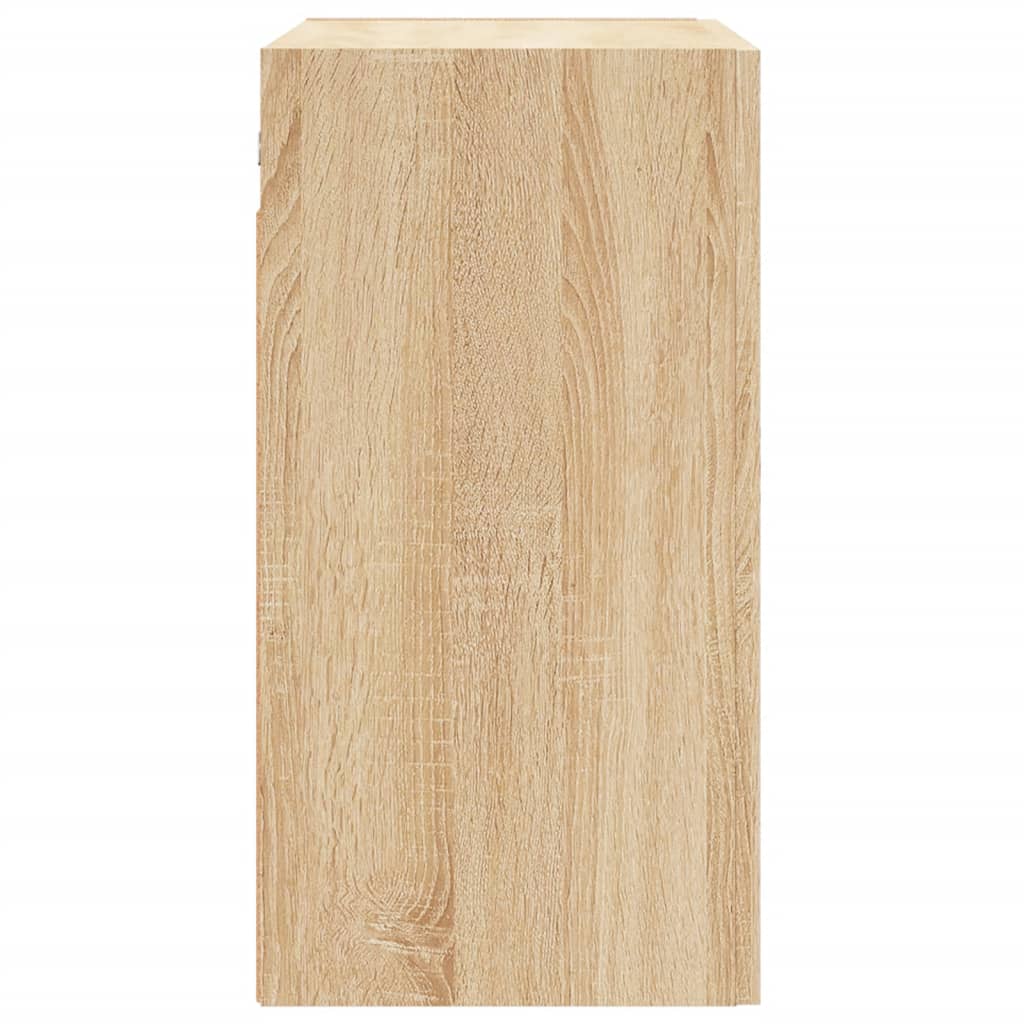 Veggskap sonoma eik 60x31x60 cm konstruert tre