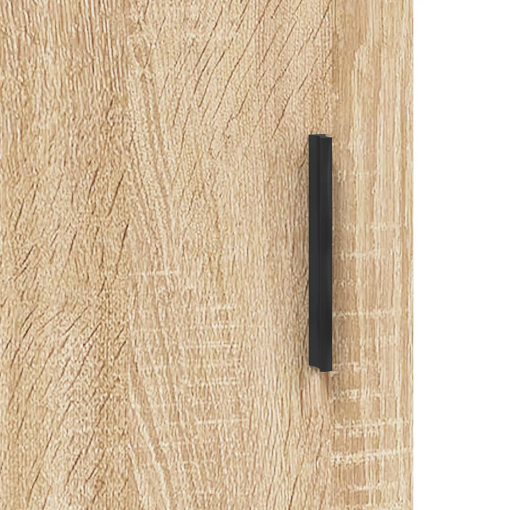 Veggskap sonoma eik 60x31x60 cm konstruert tre
