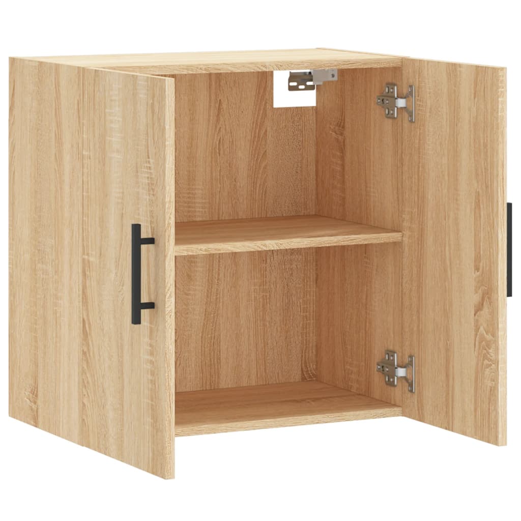 Veggskap sonoma eik 60x31x60 cm konstruert tre