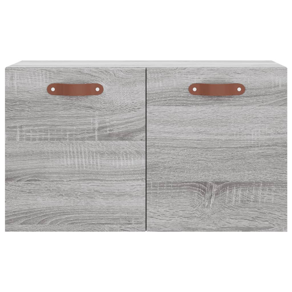 Veggskap grå sonoma 60x36,5x35 cm konstruert tre